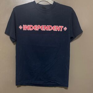 Independent Navy Short Sleeve Tee